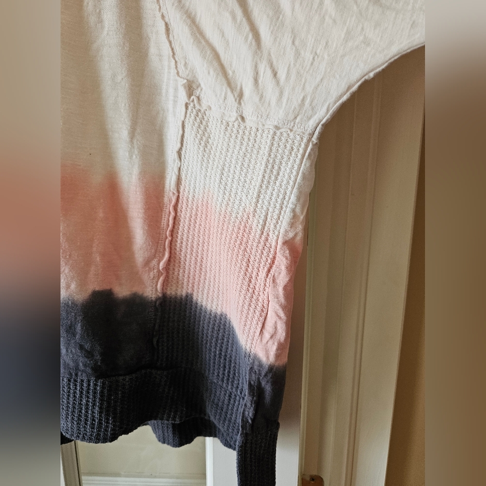 Oversized Tie dye sweater off the shoulder - Picture 6 of 16